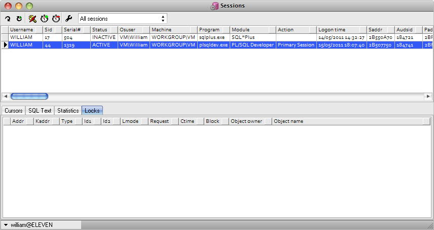 Default Session Browser Session Browser - default