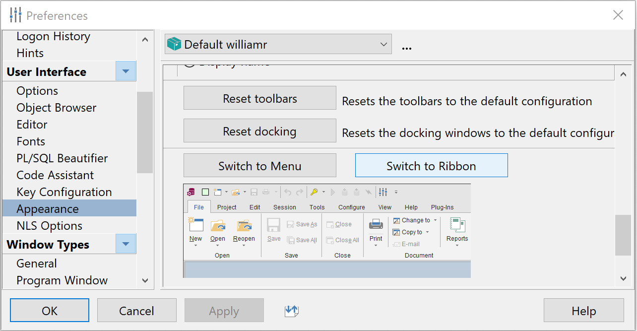 Ribbon vs Menu Bar Ribbon vs Menu Bar