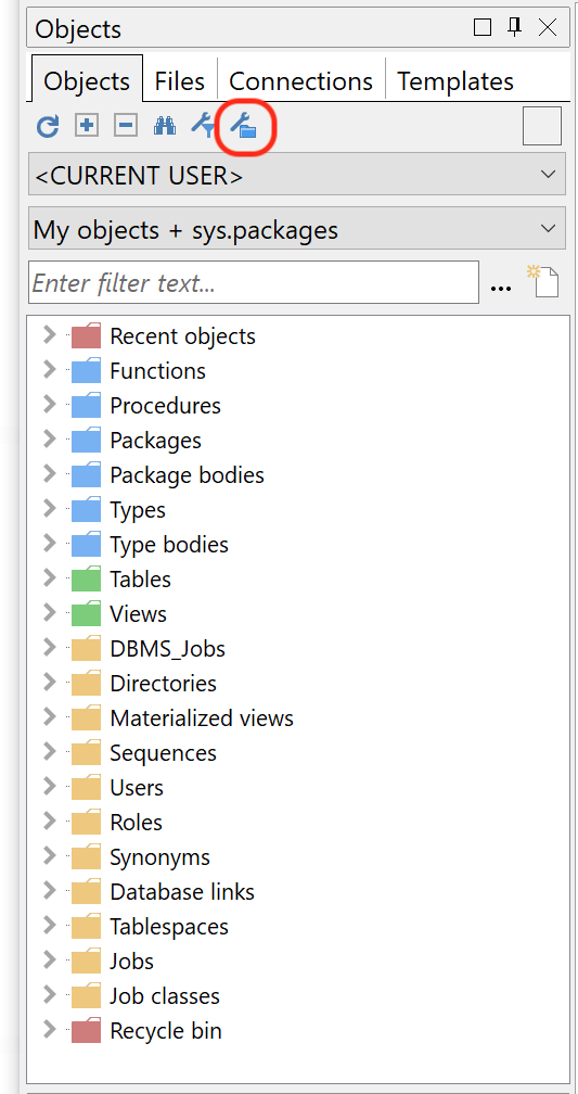 Browser folders Browser folders