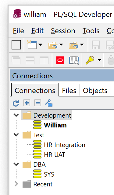 Connections example Connections example